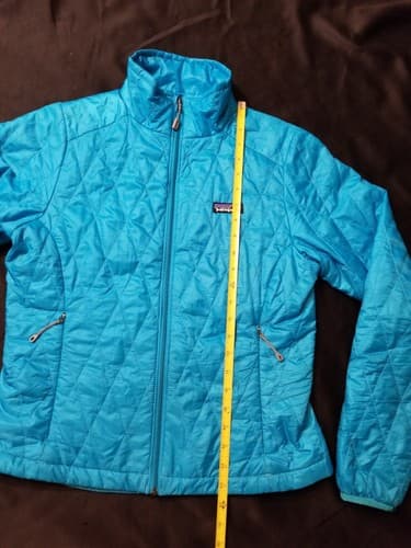 Patagonia Womens S Nano Puff Jacket Blue Curacao Teal 84215 Coat Small Puffer - Thumbnail 10