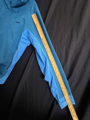 Patagonia Adze Hybrid Hoody Mens L Blue Softshell Polartec Windproof Jacket - Thumbnail 17