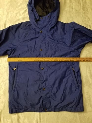 Vintage Mens S The North Face Gore-Tex Mountain Jacket Blue Made in USA Hoody - Thumbnail 14