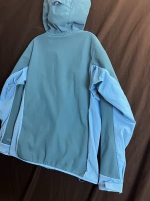 Patagonia Adze Hybrid Hoody Mens L Blue Softshell Polartec Windproof Jacket - Thumbnail 20