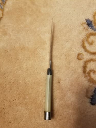 Vintage Kitchen Knife Federal Cutlery Co Japan 8.5" Long 4" Stainless Blade - Thumbnail 11