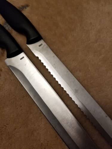 2 Sabatier Chefstar Professional Knives Knife Set Slicer Carver Bread Serrated - Thumbnail 8