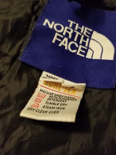 Vintage Mens S The North Face Gore-Tex Mountain Jacket Blue Made in USA Hoody - Thumbnail 4