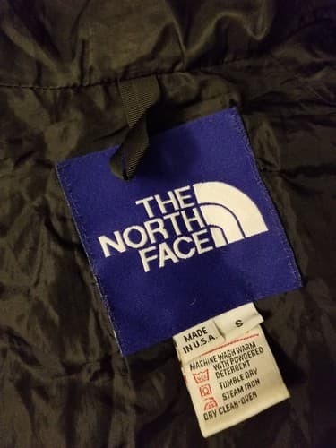 Vintage Mens S The North Face Gore-Tex Mountain Jacket Blue Made in USA Hoody - Thumbnail 3
