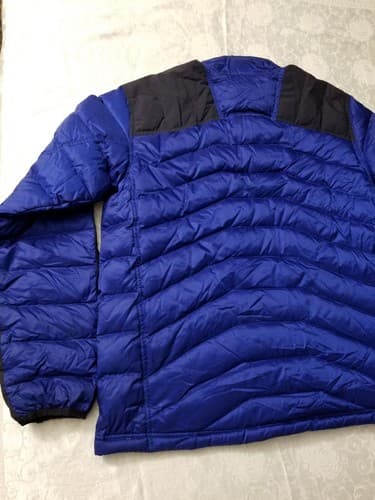 Eddie Bauer Jacket Mens Large Blue First Ascent Goose Down Puffer Zip Up Cordura - Thumbnail 11