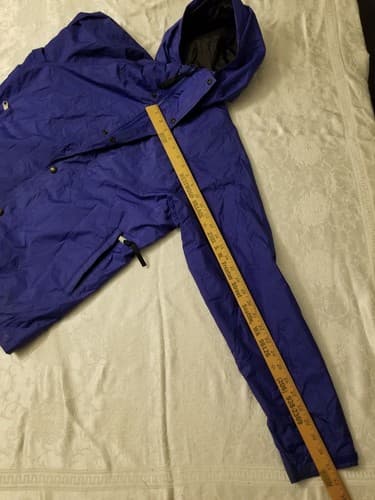 Vintage Mens S The North Face Gore-Tex Mountain Jacket Blue Made in USA Hoody - Thumbnail 15