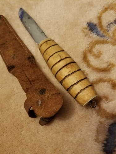Vintage SOLING JAPAN Floating Fishing Knife Survival Bowie Hunting Handmade - Thumbnail 7