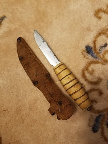Vintage SOLING JAPAN Floating Fishing Knife Survival Bowie Hunting Handmade - Thumbnail 6