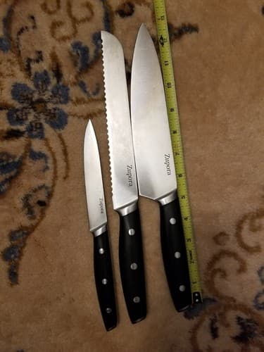 Rare Zupora 3 Piece Set Kitchen Knife Set Stainless Steel Knives Discontinued - Thumbnail 10