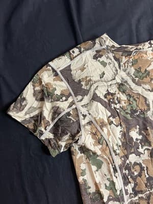 First Lite Shirt Mens M Lightweight Llano Merino Wool Base Layer Tee Camo #182 - Thumbnail 10