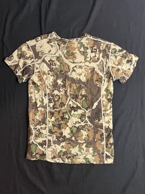 First Lite Shirt Mens M Lightweight Llano Merino Wool Base Layer Tee Camo #182 - Thumbnail 8