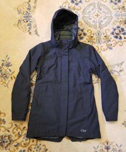 Outdoor Research Women's Black Prologue Rosemont Parka Jacket Size XS XSmall