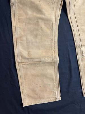 Carhartt B01 BRN Pants Mens 31x30 *30x29 Double Knee Duck Canvas Loose Fit USA - Thumbnail 4