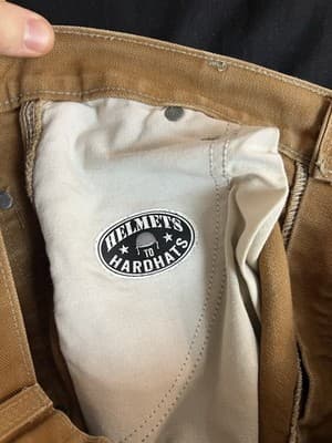 Carhartt B01 BRN Pants Mens 31x30 *30x29 Double Knee Duck Canvas Loose Fit USA - Thumbnail 8