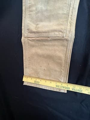 Carhartt B01 BRN Pants Mens 31x30 *30x29 Double Knee Duck Canvas Loose Fit USA - Thumbnail 12
