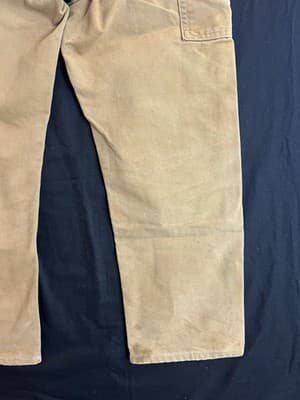 Carhartt B01 BRN Pants Mens 31x30 *30x29 Double Knee Duck Canvas Loose Fit USA - Thumbnail 16