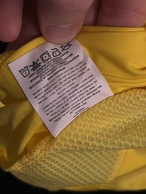 Malbon Golf Sunscape Compression Mock Neck Mens S Long Sleeve Yellow Reef Comber - Thumbnail 10