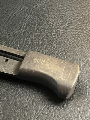 Vtg WWII German K98 Bayonet, S/175 G 1935 9042 f 288 a Army War Scabbard - Thumbnail 5