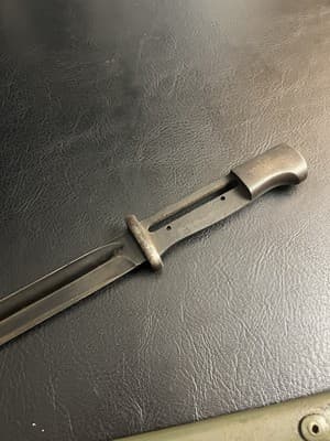 Vtg WWII German K98 Bayonet, S/175 G 1935 9042 f 288 a Army War Scabbard - Thumbnail 11