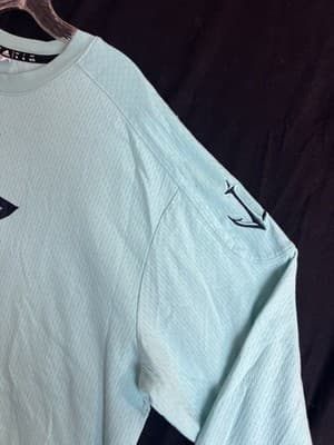 Adidas Seattle Kraken NHL Mens XL Crew Jersey Sweater Long Sleeve Shirt Anchor - Thumbnail 3