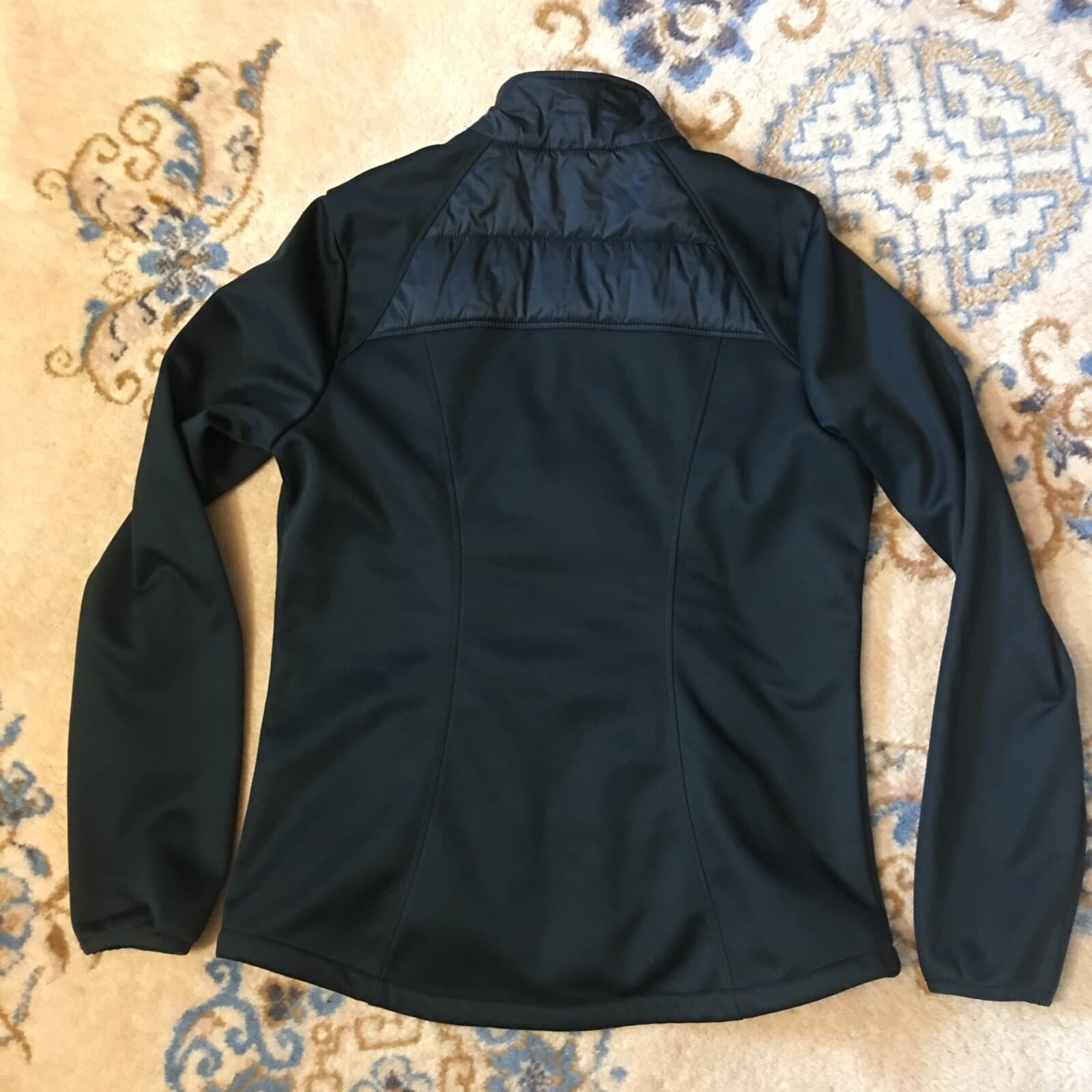 Nintendo Switch Women's M Employee Puffer Jacket Zip-Up Black Medium Puff Gamer - Thumbnail 3