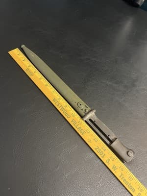 Vtg WWII German K98 Bayonet, S/175 G 1935 9042 f 288 a Army War Scabbard - Thumbnail 23