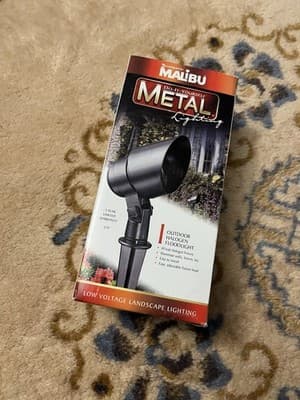 NEW Intermatic Malibu Metal Low Voltage Landscape Light Floodlight 10W LT9 - Image 1