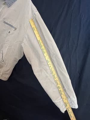 Vtg Carhartt Detroit J97 SDL Jacket Mens 3XL Saddle Brown Blanket Lined XXXL USA - Thumbnail 13