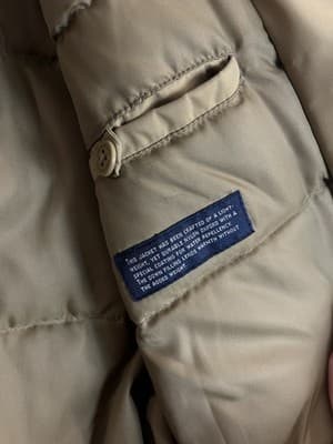 VTG 90s Polo Sport Ralph Lauren Size S Bomber Zip Up Goose Down Puffer Jacket - Thumbnail 7