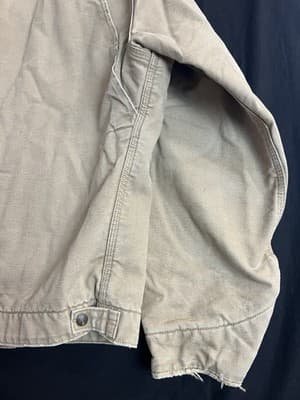 Vtg Carhartt Detroit J97 SDL Jacket Mens 3XL Saddle Brown Blanket Lined XXXL USA - Thumbnail 17