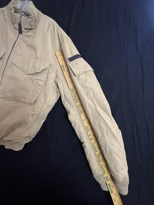 VTG 90s Polo Sport Ralph Lauren Size S Bomber Zip Up Goose Down Puffer Jacket - Thumbnail 10
