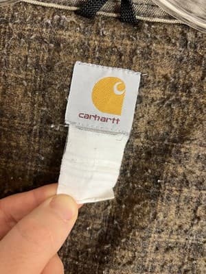 Vtg Carhartt Detroit J97 SDL Jacket Mens 3XL Saddle Brown Blanket Lined XXXL USA - Thumbnail 3