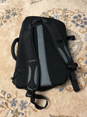 Timbuk2 Outtawhack Laptop Messenger Briefcase Backpack Black -No Shoulder Strap - Thumbnail 2