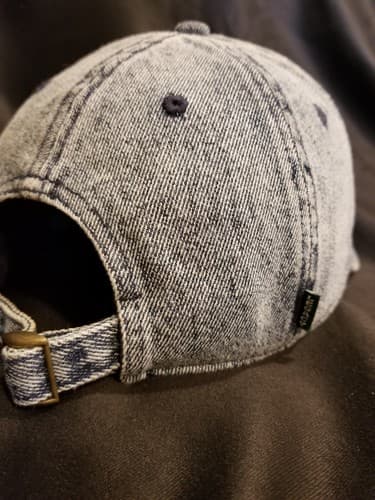 Rare Vtg WSU Washington State Cougars Denim Jean Hat Legacy College Adjustable - Thumbnail 6