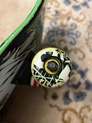 David Gravette Creature Hippie Skull Deck COMPLETE Skateboard Chris Adams Art - Thumbnail 10