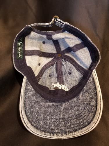Rare Vtg WSU Washington State Cougars Denim Jean Hat Legacy College Adjustable - Thumbnail 7