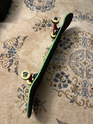 David Gravette Creature Hippie Skull Deck COMPLETE Skateboard Chris Adams Art - Thumbnail 8