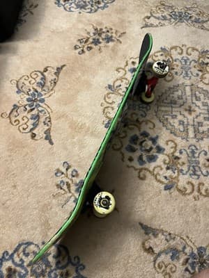 David Gravette Creature Hippie Skull Deck COMPLETE Skateboard Chris Adams Art - Thumbnail 9