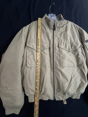 VTG 90s Polo Sport Ralph Lauren Size S Bomber Zip Up Goose Down Puffer Jacket - Thumbnail 8