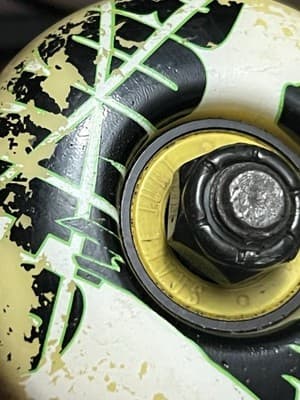 David Gravette Creature Hippie Skull Deck COMPLETE Skateboard Chris Adams Art - Thumbnail 12
