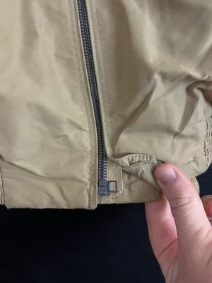 VTG 90s Polo Sport Ralph Lauren Size S Bomber Zip Up Goose Down Puffer Jacket - Thumbnail 4