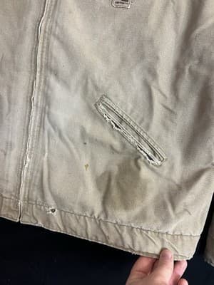 Vtg Carhartt Detroit J97 SDL Jacket Mens 3XL Saddle Brown Blanket Lined XXXL USA - Thumbnail 8