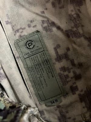 Crye Precision AOR2 Navy Custom Combat Pants 34 R Knee Pockets Army Digital Camo - Thumbnail 8