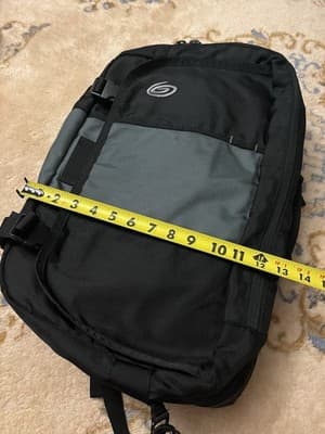 Timbuk2 Outtawhack Laptop Messenger Briefcase Backpack Black -No Shoulder Strap - Thumbnail 14