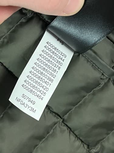 The North Face Mens S Thermoball Eco Hoodie Jacket Army Olive Green Puffer Coat - Thumbnail 6