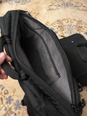 Timbuk2 Outtawhack Laptop Messenger Briefcase Backpack Black -No Shoulder Strap - Thumbnail 10