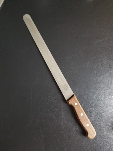 R.H. Forschner Swiss Co 455-12 Bread Knife Wood Kitchen Cutlery Straight Long 11 - Image 1