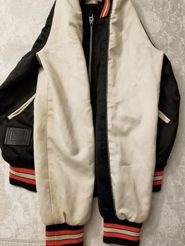Coach X Keith Haring Love Liberty Jacket Small S Statue of Bomber Track Coat NYC - Thumbnail 10