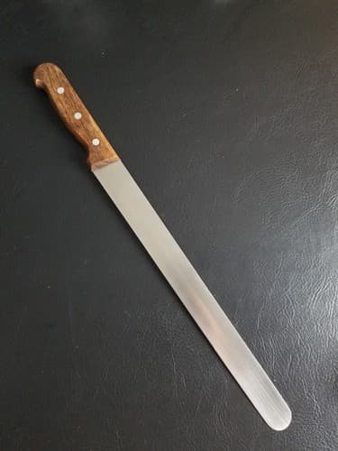 R.H. Forschner Swiss Co 455-12 Bread Knife Wood Kitchen Cutlery Straight Long 11 - Thumbnail 5