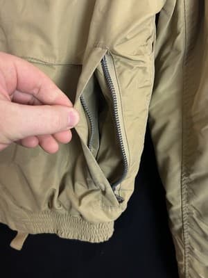 VTG 90s Polo Sport Ralph Lauren Size S Bomber Zip Up Goose Down Puffer Jacket - Thumbnail 12
